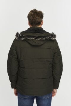 5651 Haki Kolu Çıkabilen 2 in1 Yelek / Mont Rüzgar Geçirmez Su iticili Mont