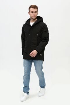 5622 Siyah Rüzgar Geçirmez Su Iticili  Memory Mont Kaban