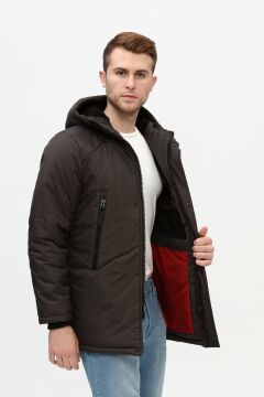 5622 Haki Rüzgar Geçirmez Su Iticili  Memory Mont Kaban