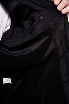 5625 Siyah Rüzgar Geçirmez Su Iticili Memory Mont