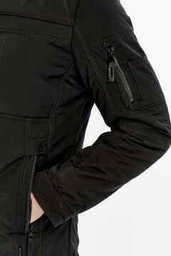 5617 Füme Su İticili Rüzgar Geçirmez Mont