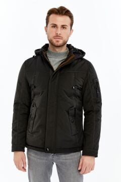 5618 Füme Su İticili Rüzgar Geçirmez Mont