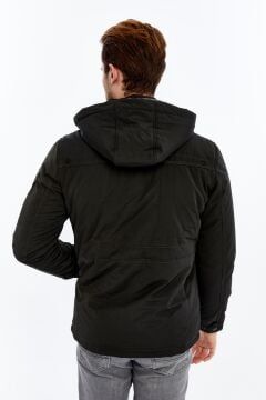 5618 Füme Su İticili Rüzgar Geçirmez Mont