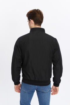 5655 Siyah Rüzgar Geçirmez Mont