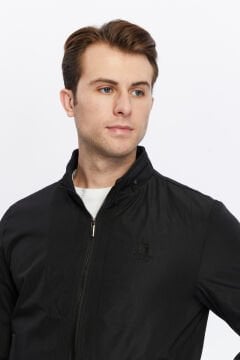 5655 Siyah Rüzgar Geçirmez Mont